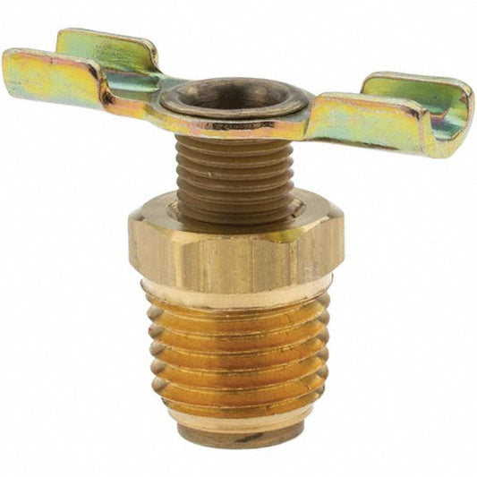 Parker -11133-1 1/4" Pipe, External Seal Drain Cock & Shutoff Valve