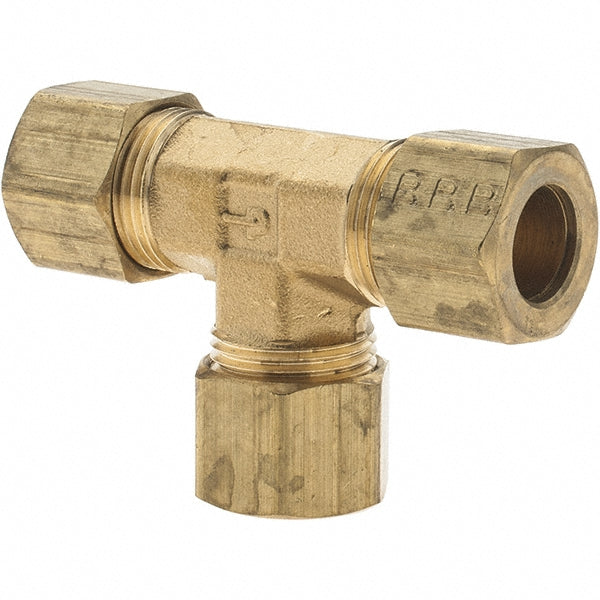 Parker -11084-4 Compression Tube Union 9/16-24" Thread, Compression x Compression x Compression