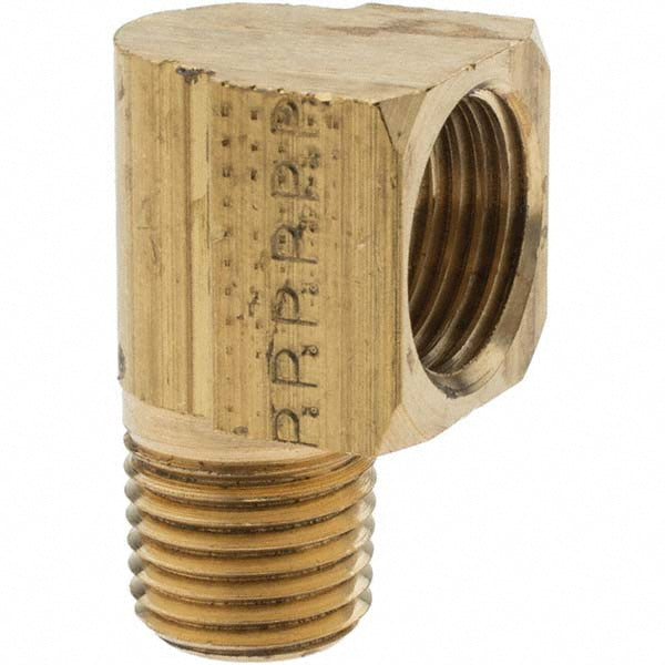 Parker -11080-1 Flared Tube Inverted Male Elbow 3/8" Tube OD, 1/4-18 Thread