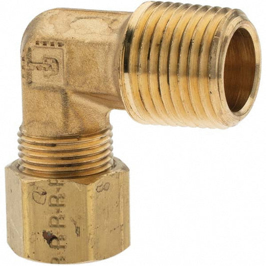 Parker -11067-1 Compression Tube Male Elbow 1/2-14" Thread, Tube x Compression