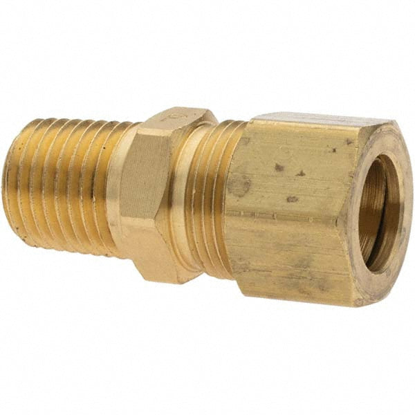 Parker -11059-A Compression Tube Connector 1/4-18" Thread, Compression x MNPT