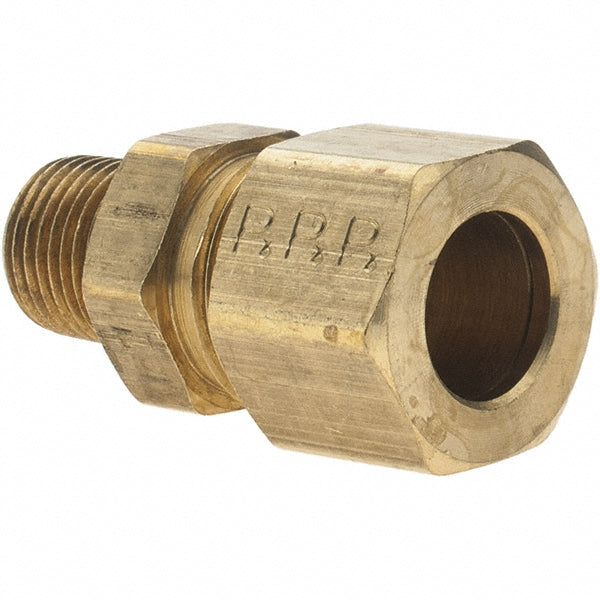 Parker -11058-1 Compression Tube Connector 1/8-27" Thread, Compression x MNPT