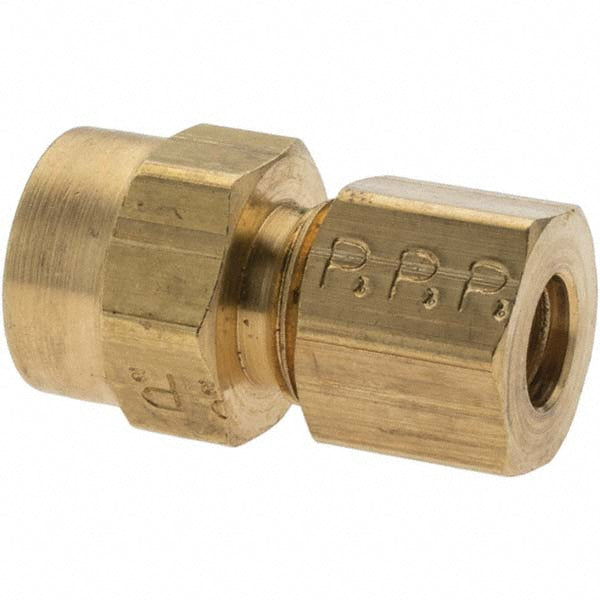 Parker -11053-3 Compression Tube Connector 1/8-27" Thread, Compression x FNPT