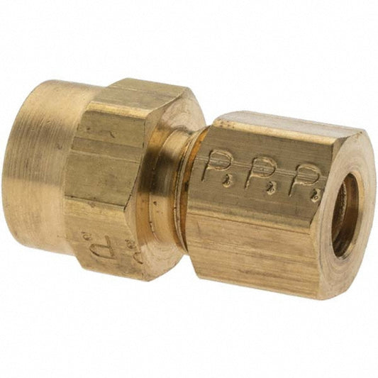 Parker -11053-3 Compression Tube Connector 1/8-27" Thread, Compression x FNPT