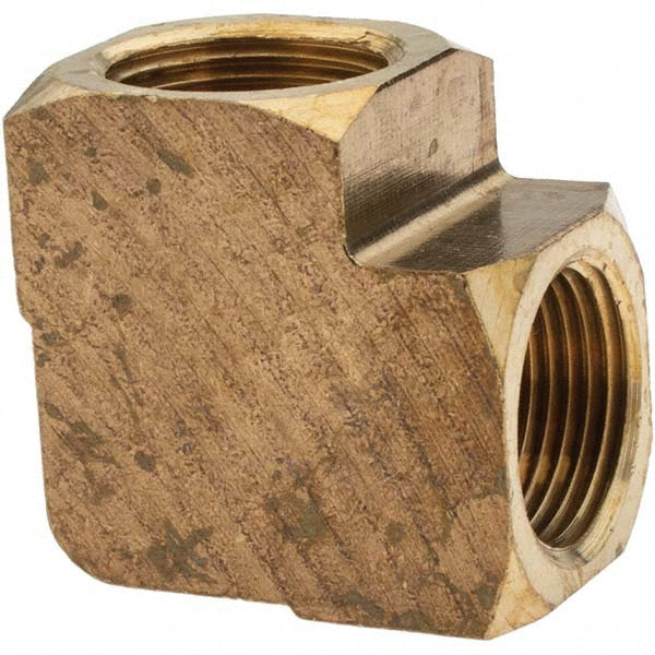 Value Collection -10845-1 Brass Pipe 90 &deg Elbow 3/4 x 3/4" Fitting, FNPT x FNPT