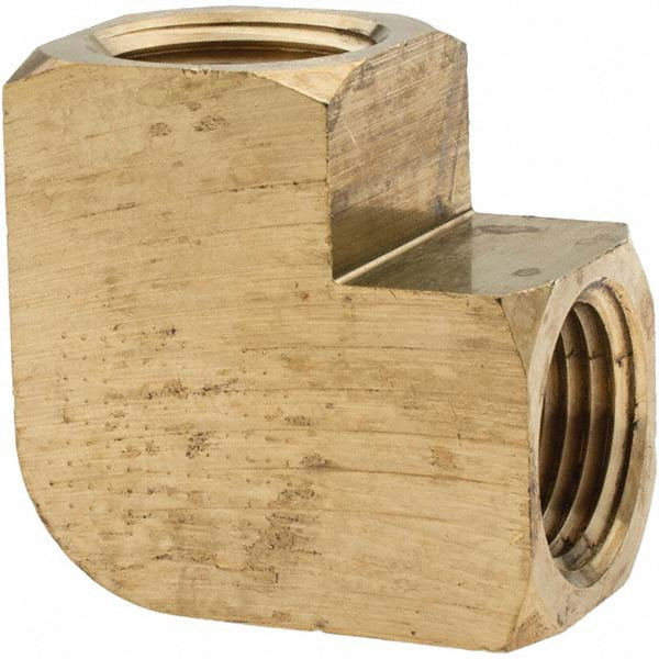 Parker 10845 Industrial Pipe 90 &deg Female Elbow 1/2" Female Thread, FNPTF