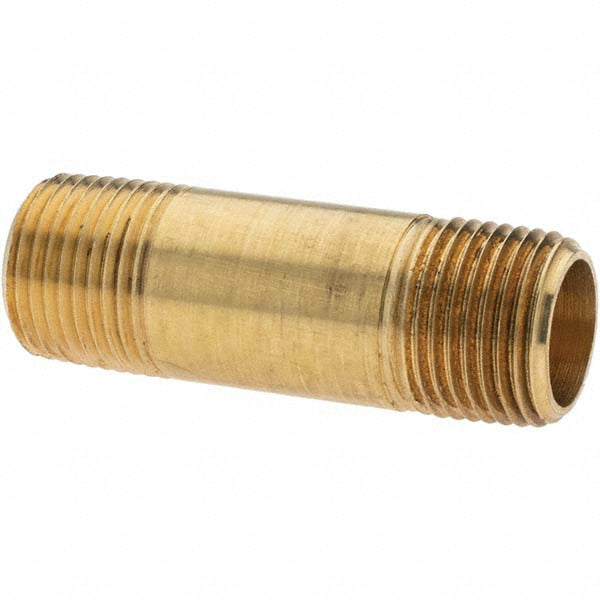 Parker 10836 Industrial Pipe Long Nipple 3/8" Male Thread, MNPTF