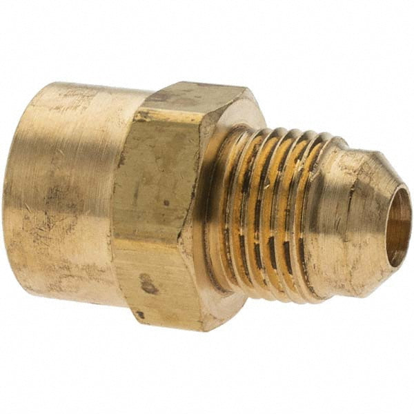 Parker -10826-1 Flared Tube Connector 3/8" Tube OD, 3/8-18 Thread