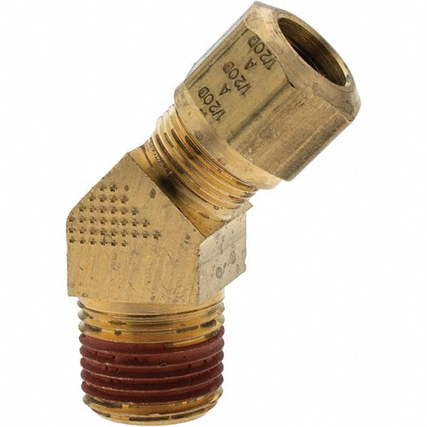 Parker -10797-1 Compression Tube Male 45 &deg Elbow 1/2" Thread, Tube x Compression