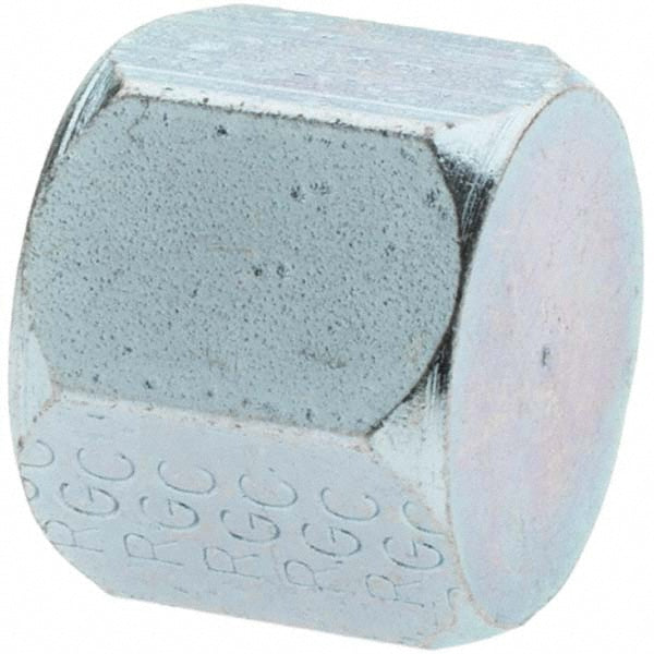 Brennan 10445 Steel Flared Tube Cap 1/2" Tube OD, 3/4-16 Thread, 37 &deg Flared Angle
