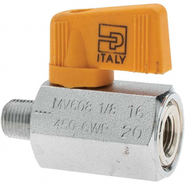 Parker BD-MV608-2-1 Miniature Manual Ball Valve 1/8" Pipe