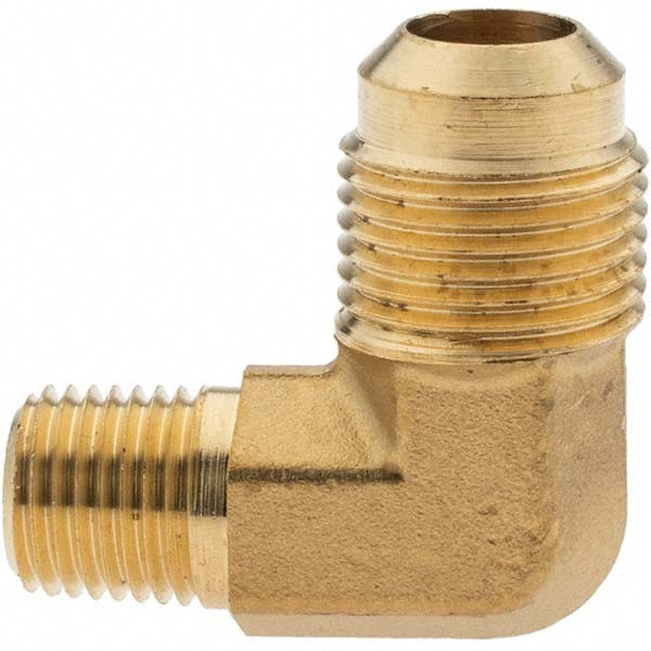 Parker -11027-6 Flared Tube Male Elbow 1/2" Tube OD, 1/4-18 Thread, 45 &deg Flared Angle