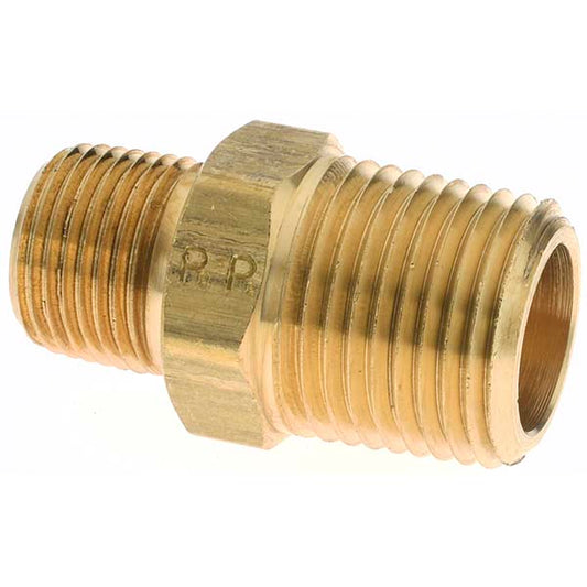 Parker -11097-6 Industrial Pipe Hex Plug 1/2 x 3/8" Male Thread, MNPTF