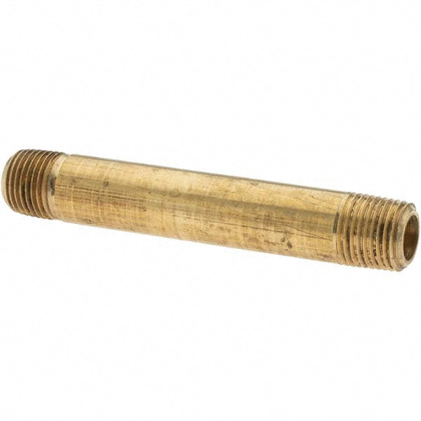 Parker -11099-4 Industrial Pipe Long Nipple 1/8" Male Thread, MNPTF