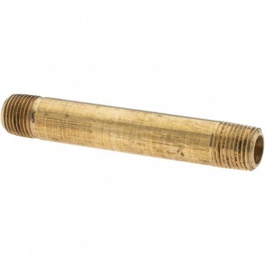 Parker -11099-4 Industrial Pipe Long Nipple 1/8" Male Thread, MNPTF