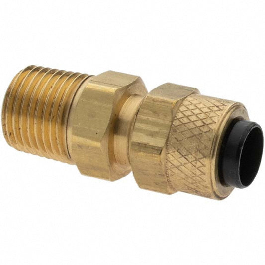 Parker 11420 Compression Tube Connector 1/8-27" Thread, Compression x MNPT