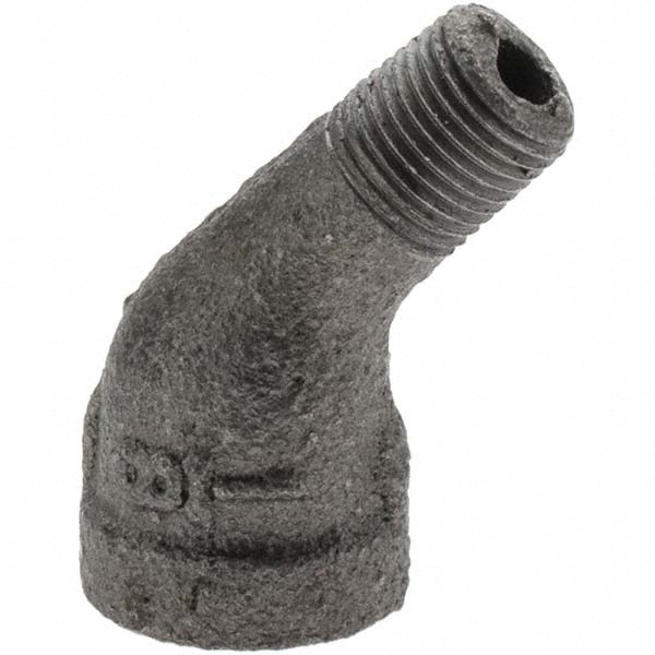 Value Collection 13280G Black 45 &deg Street Elbow 1/8"