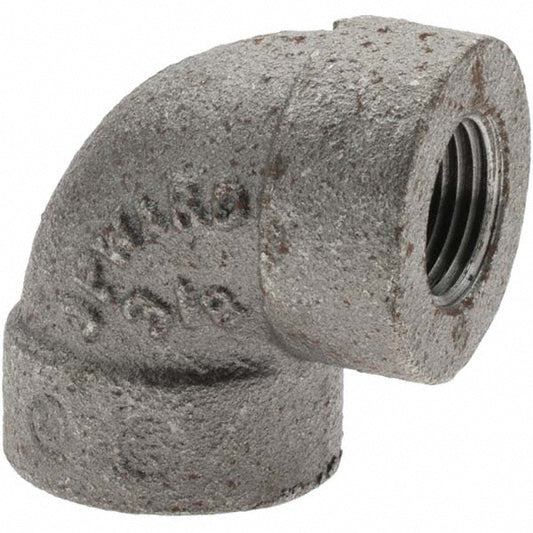 Value Collection 13502 Black 90 &deg Elbow 3/8"