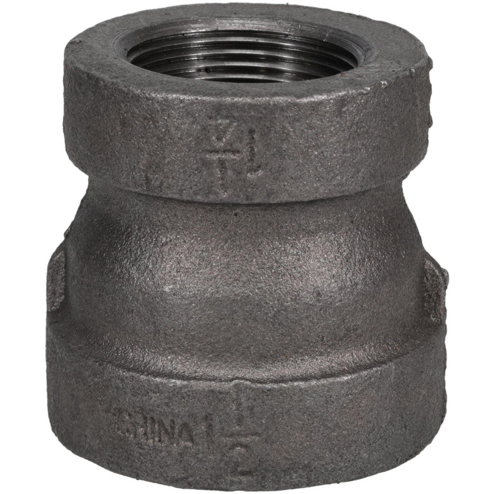 Value Collection B240 40X32-2 300# Black Reducing Coupling 1-1/2 x 1-1/4", Threaded