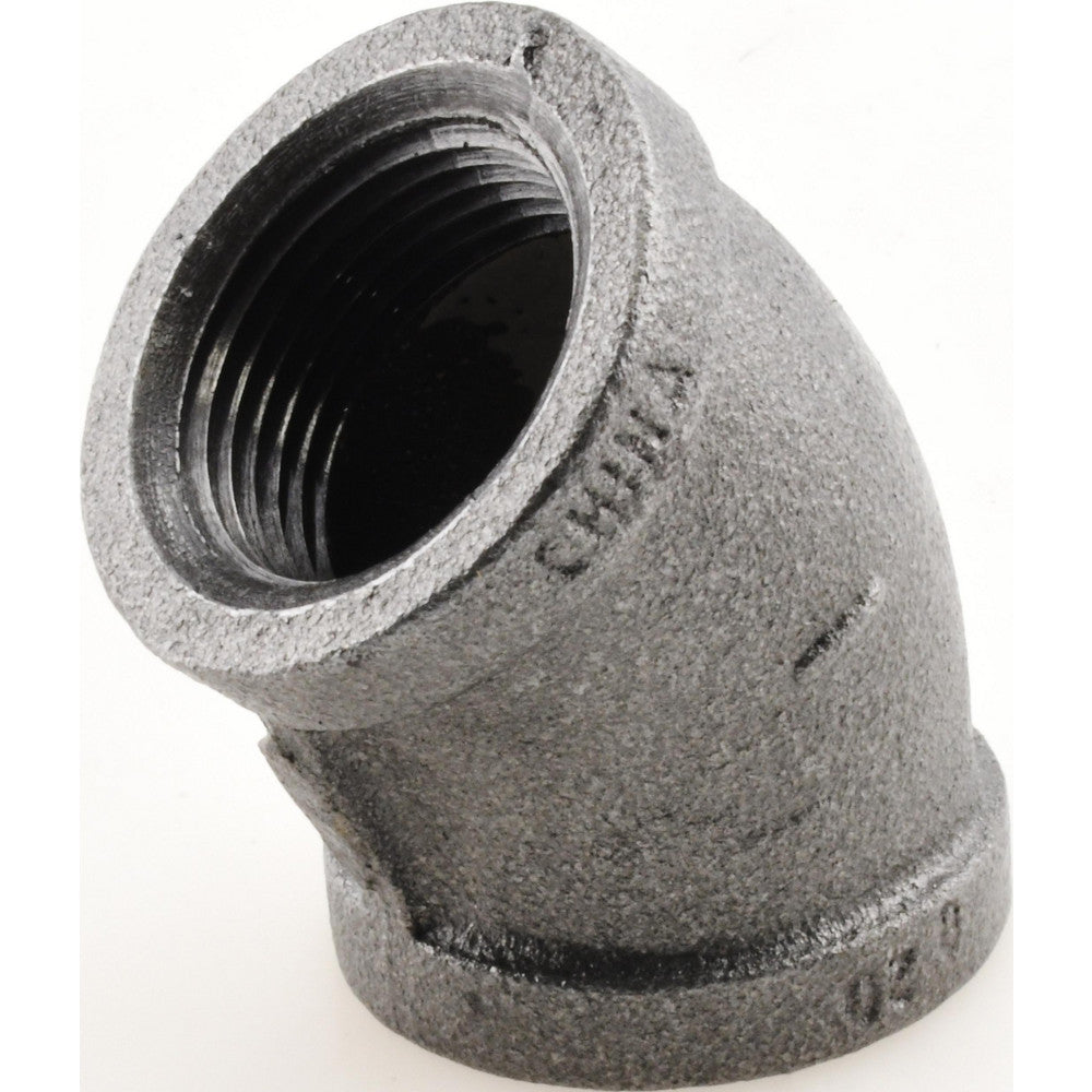 Value Collection MDB120 25-5 Black 45 &deg Elbow 1", Threaded