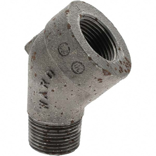 Value Collection 13534 Black 45 &deg Street Elbow 3/4"