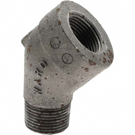 Value Collection 13534 Black 45 &deg Street Elbow 3/4"