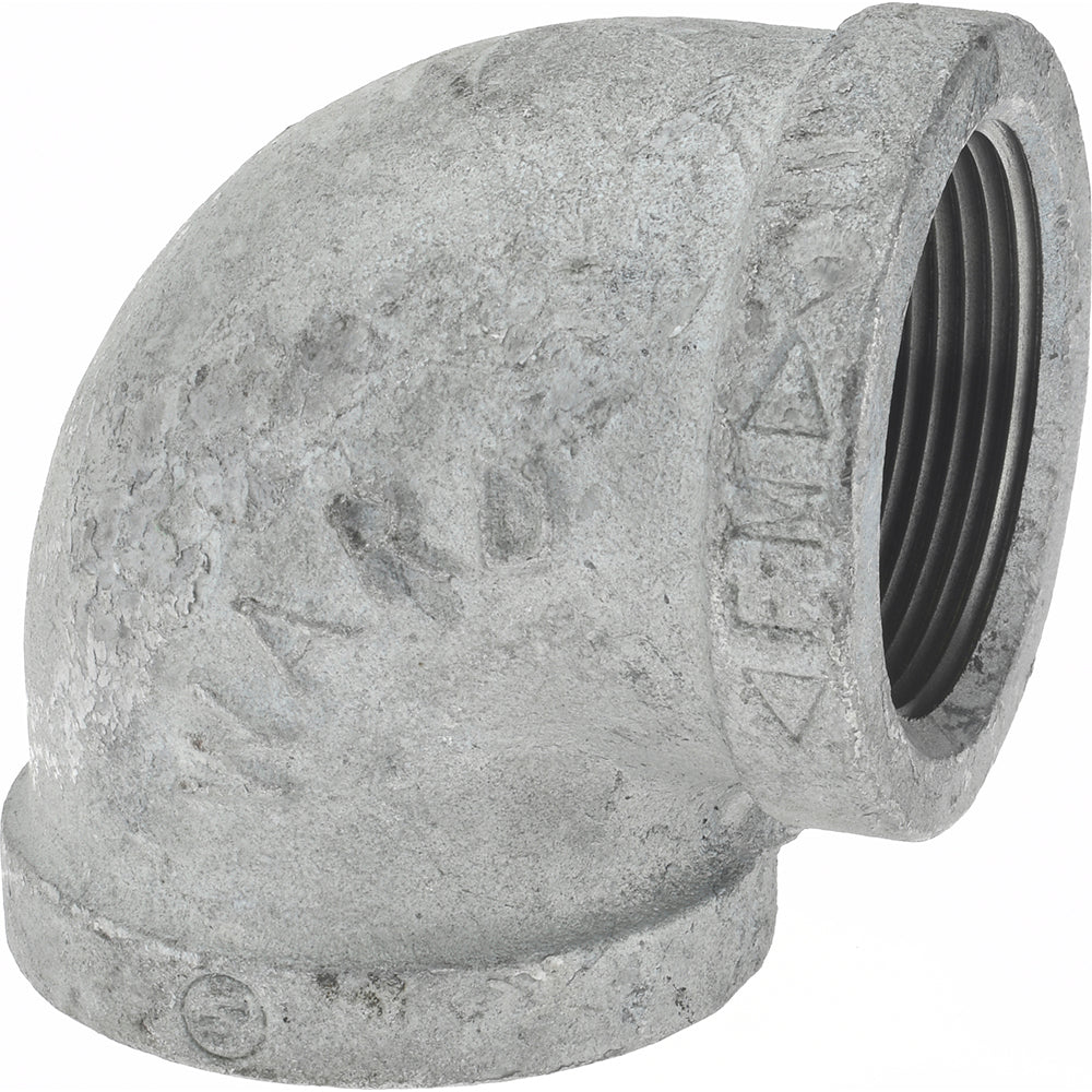 Value Collection MDG90 40-5 Malleable Iron Pipe 90 &deg Elbow 1-1/2" Fitting