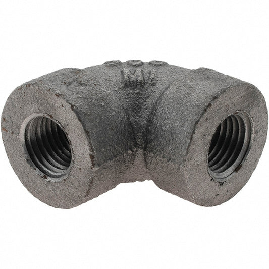Value Collection 13501 Black 90 &deg Elbow 1/4"
