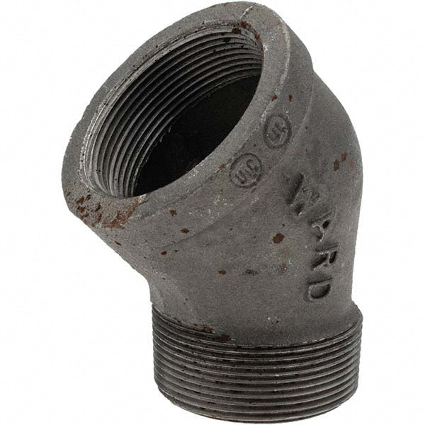 Value Collection 13288 Black 45 &deg Street Elbow 2"