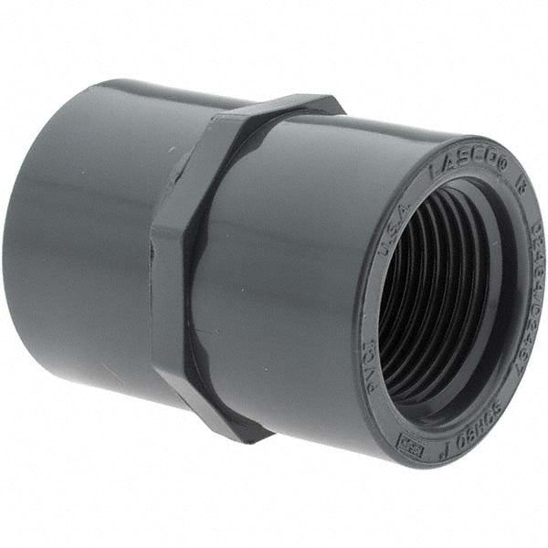 Value Collection 15334 1" PVC Plastic Pipe Female Adapter