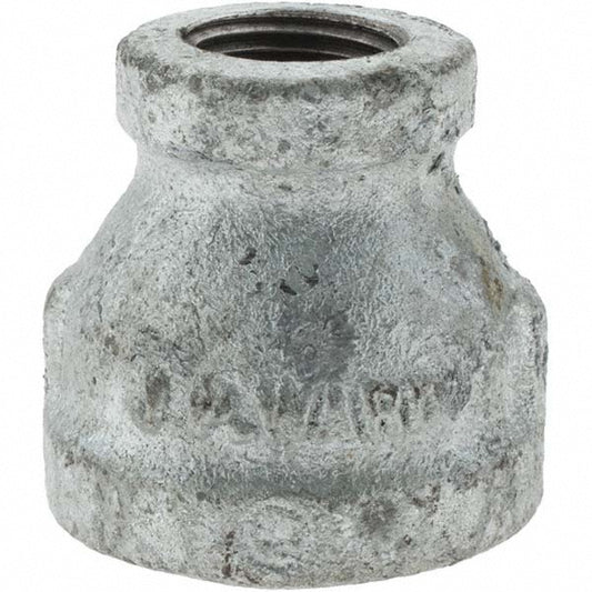 Value Collection -13072-2 Malleable Iron Pipe Reducing Coupling 3/4 x 3/8" Fitting