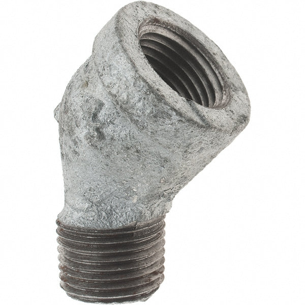 Value Collection 13033 Malleable Iron Pipe 45 &deg Street Elbow 1/2" Fitting