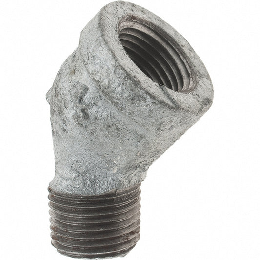 Value Collection 13033 Malleable Iron Pipe 45 &deg Street Elbow 1/2" Fitting