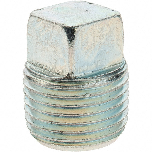 Value Collection 13122 Malleable Iron Pipe Square Plug 1/2" Fitting