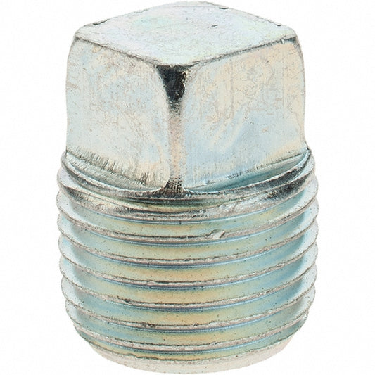 Value Collection 13122 Malleable Iron Pipe Square Plug 1/2" Fitting