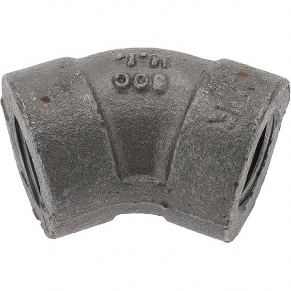 Value Collection 13513 Black 45 &deg Elbow 1/2"