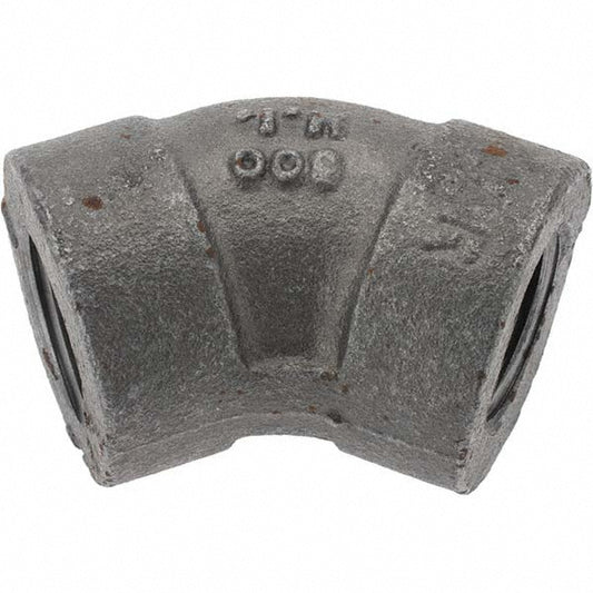 Value Collection 13513 Black 45 &deg Elbow 1/2"