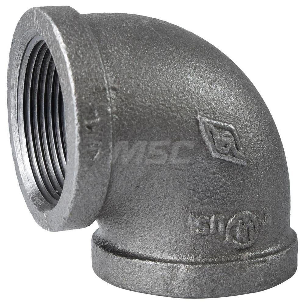 Value Collection MDB90 40-2 300# Black 90 &deg Elbow 1-1/2", Threaded