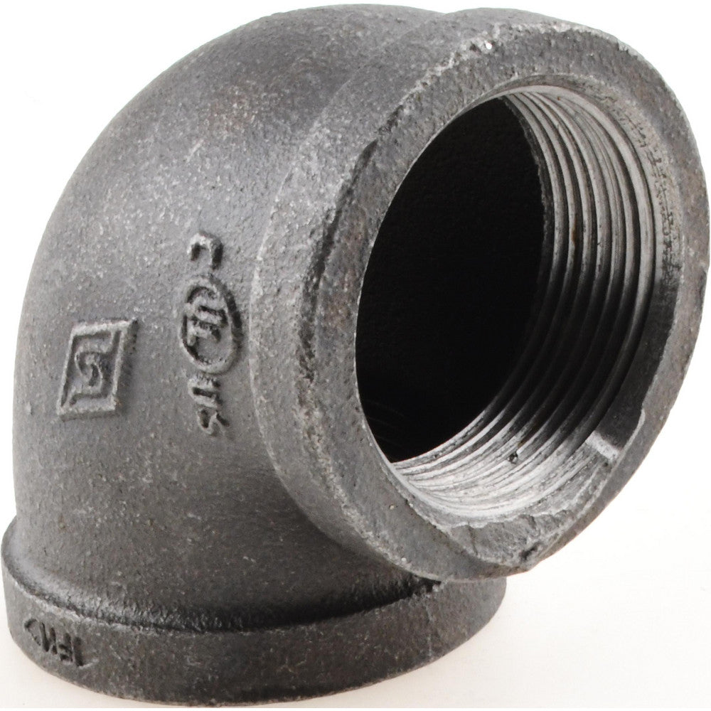 Value Collection MDB90 40-5 Black 90 &deg Elbow 1-1/2", Threaded