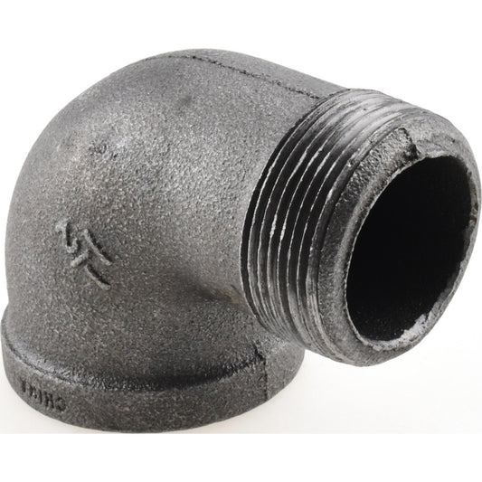 Value Collection MDB92 40-5 Black 90 &deg Street Elbow 1-1/2", Threaded