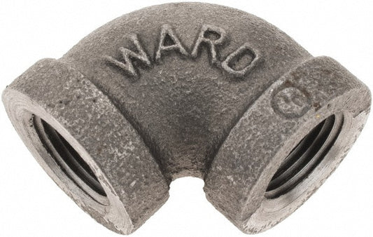 Value Collection 13252 Black 90 &deg Elbow 3/8"