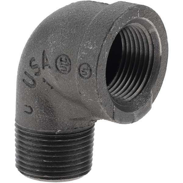 Value Collection MDB92 25-5 Black 90 &deg Street Elbow 1", Threaded