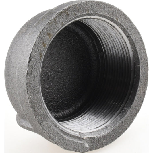Value Collection MDB300 50-5 Black End Cap 2", Threaded
