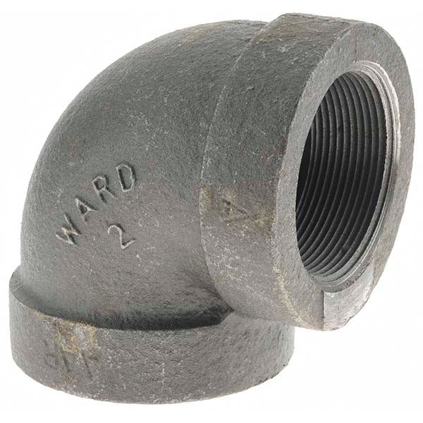 Value Collection MDB90 50-2 300# Black 90 &deg Elbow 2", Threaded