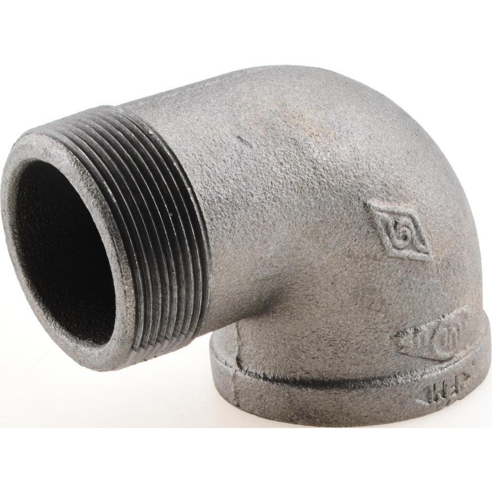 Value Collection MDB92 50-5 Black 90 &deg Street Elbow 2", Threaded