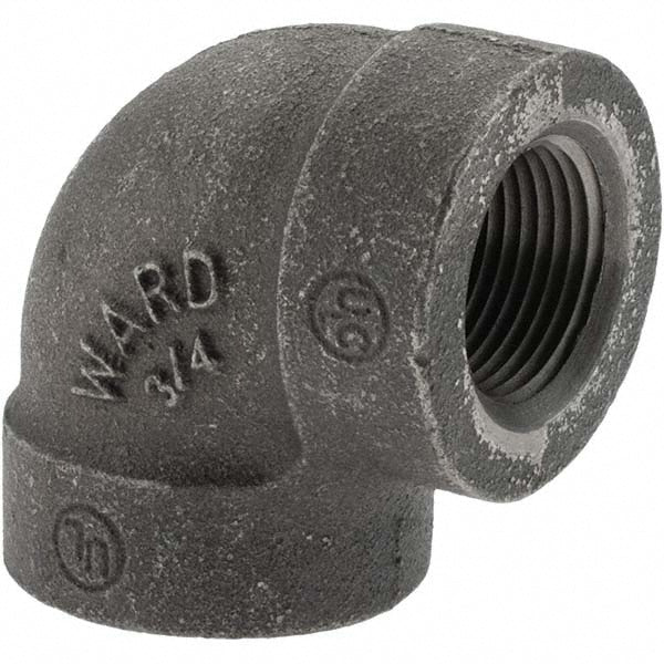 Value Collection 13504 Black 90 &deg Elbow 3/4"