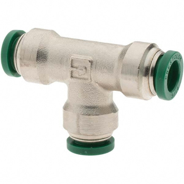 Parker 12569 Push-To-Connect Tube to Tube Tube Fitting Union Tee, 5/16" OD