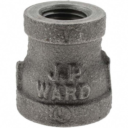 Value Collection 13320 Black Reducing Coupling 3/8 x 1/4"