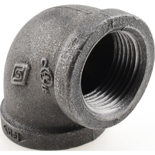 Value Collection MDB90 25-5 Black 90 &deg Elbow 1", Threaded