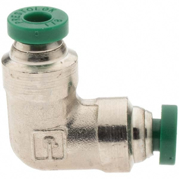 Parker 12530 Push-To-Connect Tube to Tube Tube Fitting Union Elbow, 1/8" OD